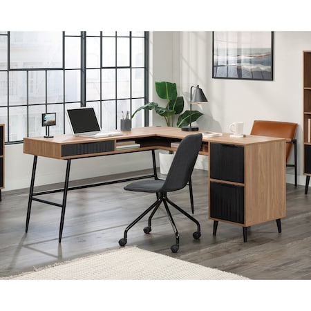 Sauder 59.06 in D X 29.92 in H, 59.06 in W X Engineered wood, Metal 431621